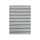 Panel Ranurado Rústico 120x120 cm Blanco Mate 18mm 2