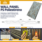 Panel Decorativo Interior de PS 16cm x 290cm HEY06089 2