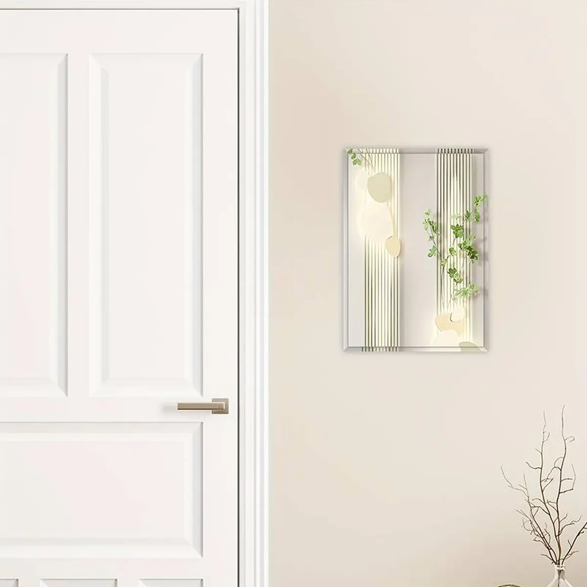 Espejo Rectangular Biselado Sin Marco 60cm x 45cm | Casa Contigo