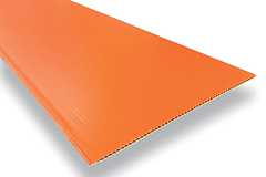 Panel PVC Interior Naranja Hermes 2.90m x 40cm x 7mm