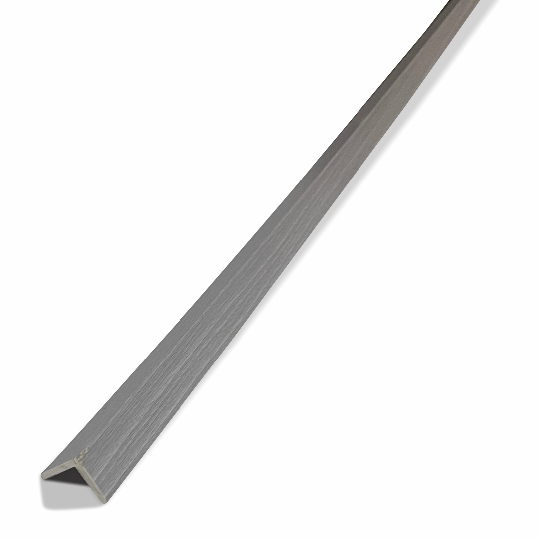 Angulares Pvc Angulo de PVC gris 2,5cm x 2,5cm x 290cm | Casa Contigo