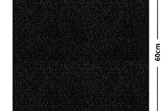 Lamina Alfombra Autoadhesiva 60x60cm Negro