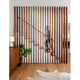 Perfiles Rectangulares PVC 10cm x 5cm Madera | Casa Contigo