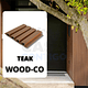 Wood Tipo Madera Exterior 20cm x 290cm Teak