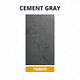 Plancha PVC Tipo Mármol Cement Gray