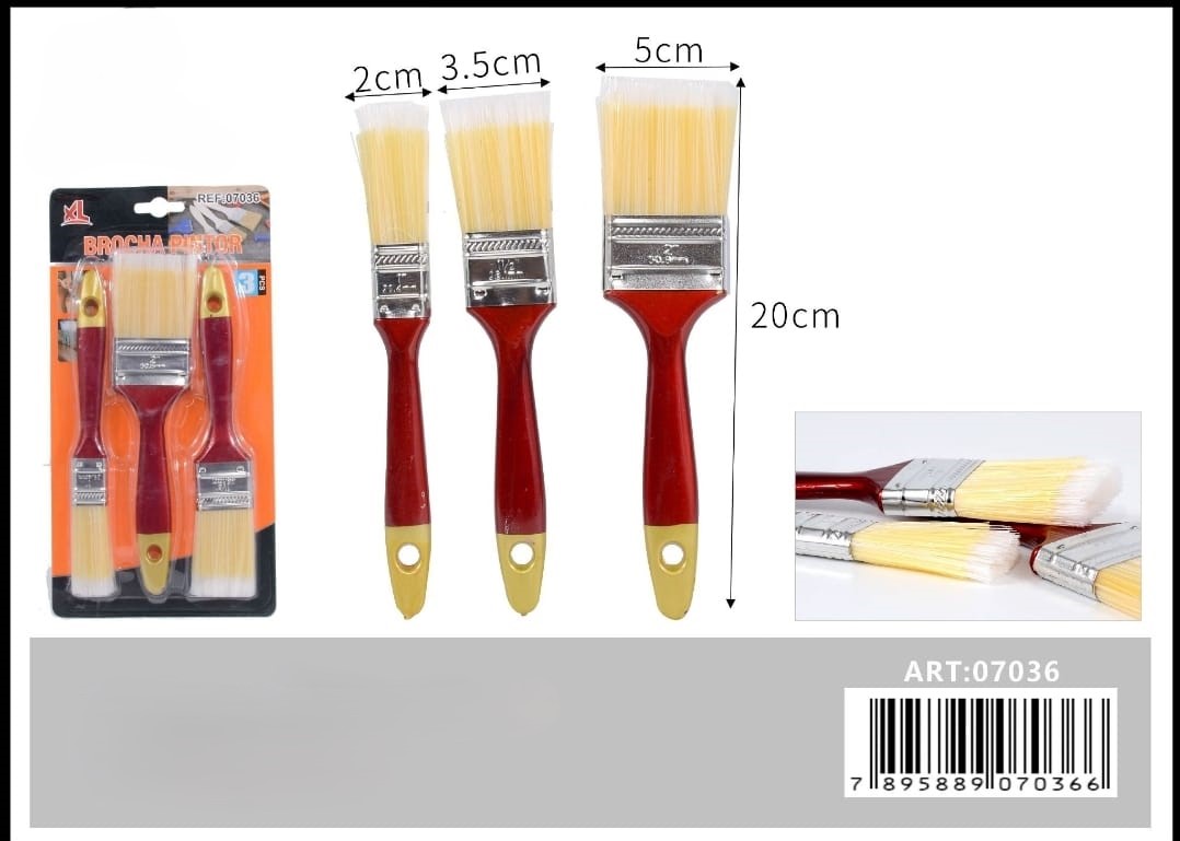 BROCHAS SET 3PC