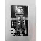 PEGAMENTO REX ACERO LIQUIDO GRIS ES-520 56G 1