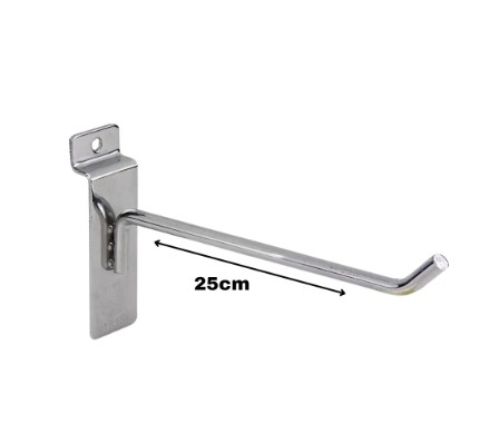 Gancho para Panel Ranurado 25cm