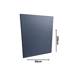 Plancha Wall Panel PVC 40x0.7x290cm Azul Mar 2