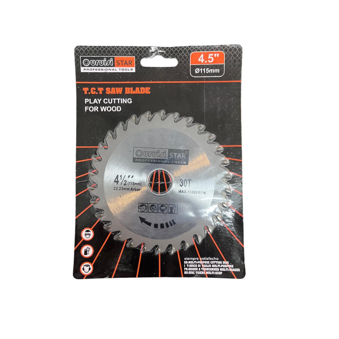 DISCO PARA MADERA 4 1/2 30 Diente