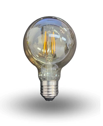 LEDZONE AMPOLLETA VINTAGE G125 VINTAGE LED E27 6W