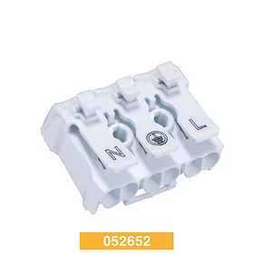 CONECTOR RAPIDO 923-3P 3 ENTRADAS 8-10MM