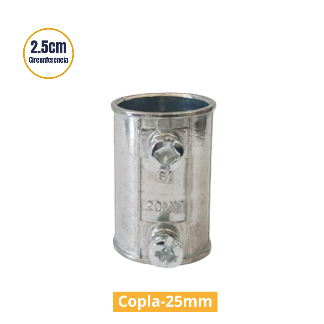 Accesorios EMT Copla 25mm