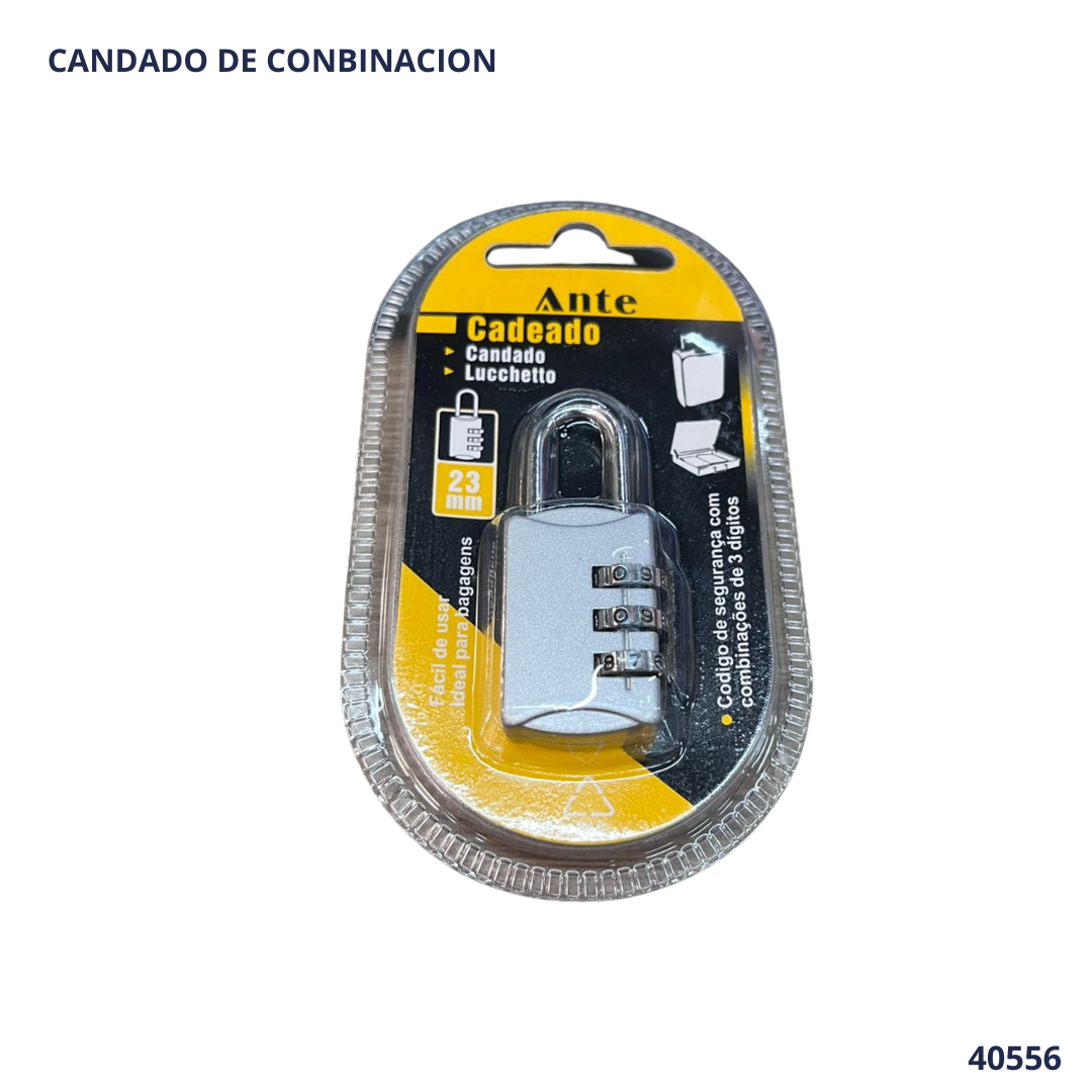 CANDADO DE CONBINACION