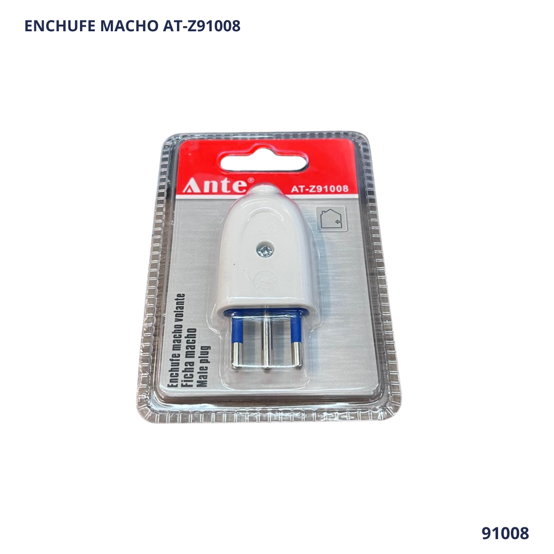 ENCHUFE MACHO AT-Z91008