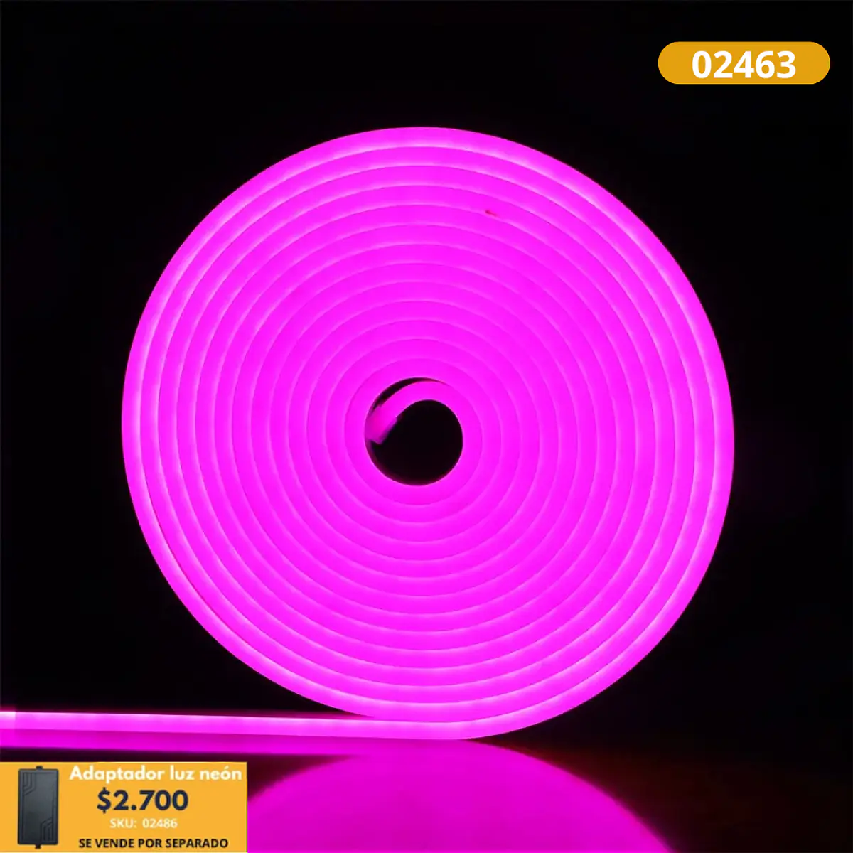 TIRA LED DE NEON Morada | Casa Contigo