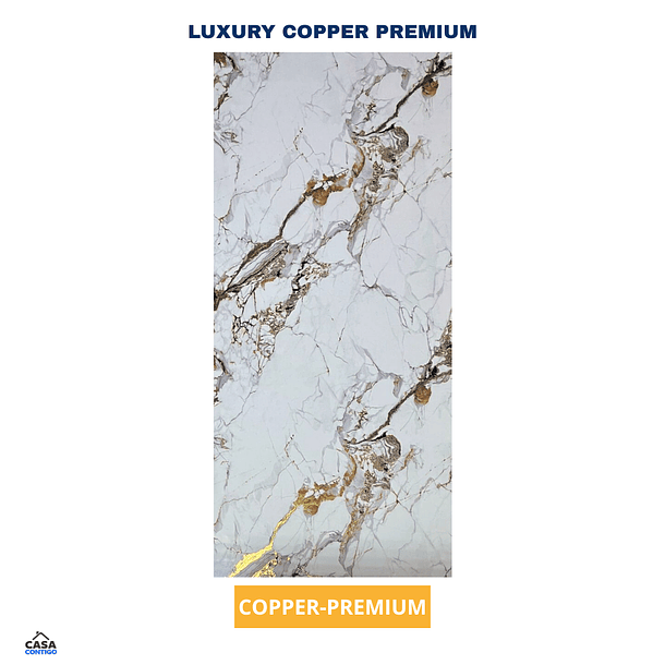  PLANCHA MARMOLEADA UV BO 122*244 3MM LUXURY COPPER PREMIUM 2