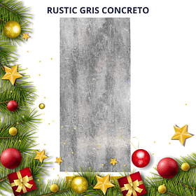 Plancha PVC Rustic Gris Concreto 120x244cm