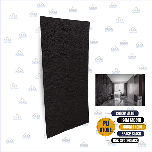 PU STONE 05s SPACE BLACK