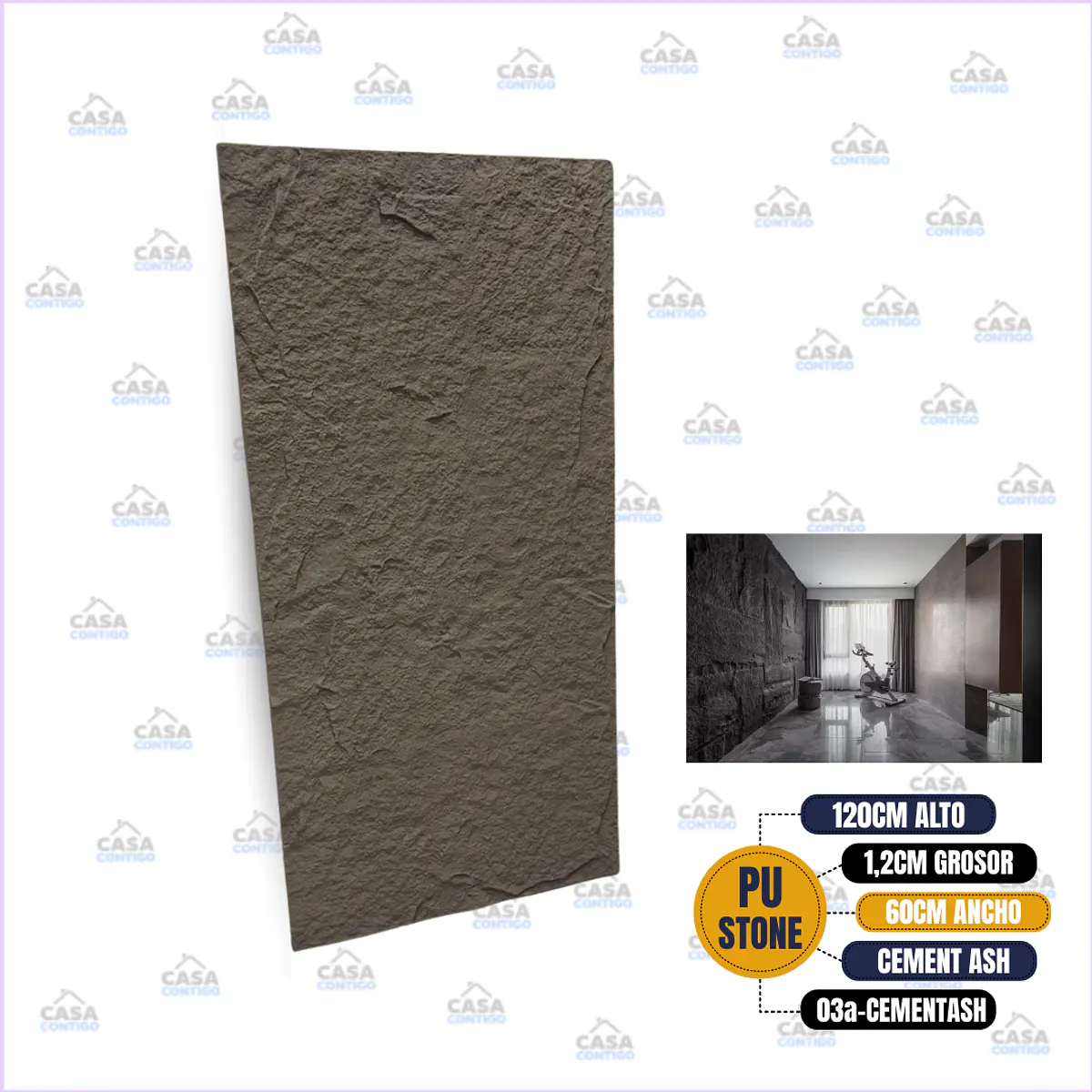 Roca PU CEMENT ASH | Casa Contigo