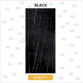  PLANCHA MARMOLEADA UV BO 122*244 3MM KL8271 BLACK