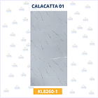 PLANCHA MARMOLEADA UV BO 122*244 3MM kl8260-1 CALACATTA 01 1