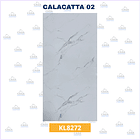 PLANCHA MARMOLEADA UV BO 122*244 3MM KL8272 CALACATTA #02 1