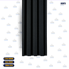 WOOD PANEL 15,5CM*1,7CM*240CM  negro escarcha 1