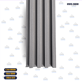 WOOD PANEL 240*16*2.2CM GRIS