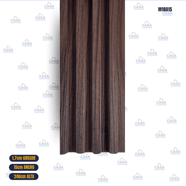 WOOD PANEL 155*17*2400MM