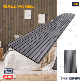 Wall Panel decorativo 240 cm de alto, 30 cm de ancho