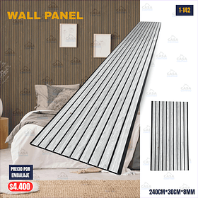 Wall Panel decorativo 240 cm de alto, 30 cm de ancho