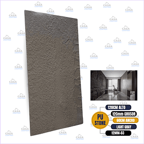 PU STONE 12MM 03 LIGHT GRAY