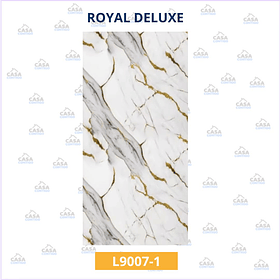 Plancha PVC Tipo Mármol Carrara Royal Deluxe 122x244cm 
