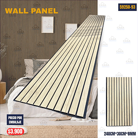 Wall Panel decorativo 240 cm de alto, 30 cm de ancho