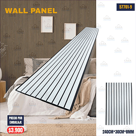 Wall Panel decorativo 240 cm de alto, 30 cm de ancho