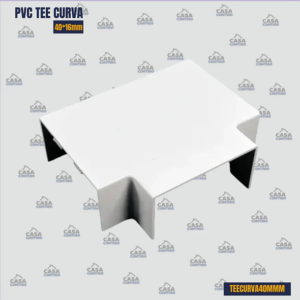  PVC ESQUINA CURVA EXTERNA 40*16M