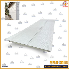 metal siding 42cmx290cmx1.6cm 001-BLANCO