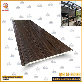  Siding 0.383cmx290cmx1.6cm WALNUT WOOD