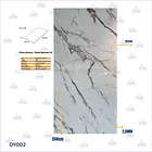  PLANCHA PVC TIPO MARMOL UV 122*244*2.5MM  2