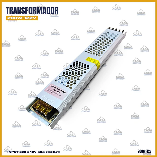 Fuente de poder 200w 12v