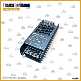 Fuente de poder 60w 12v