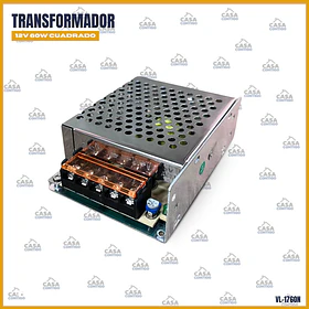 Fuente de poder 12V 60W CUADRADO