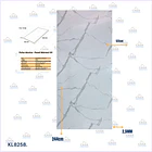 PLANCHA MARMOLEADA UV BO 122*244 3MM CALACATTA  2