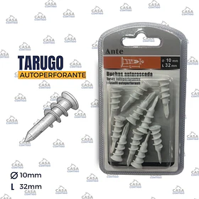 TARUGO M10 * 32mm AUTOPERFORANTE