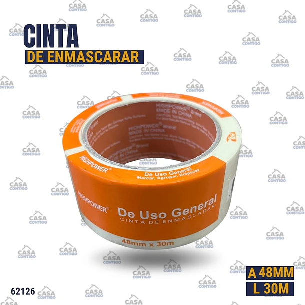 CINTA DE ENMASCARAR 48MM*30M