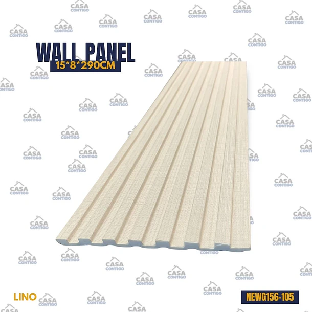 Wall panel 15*8*290CM Lino