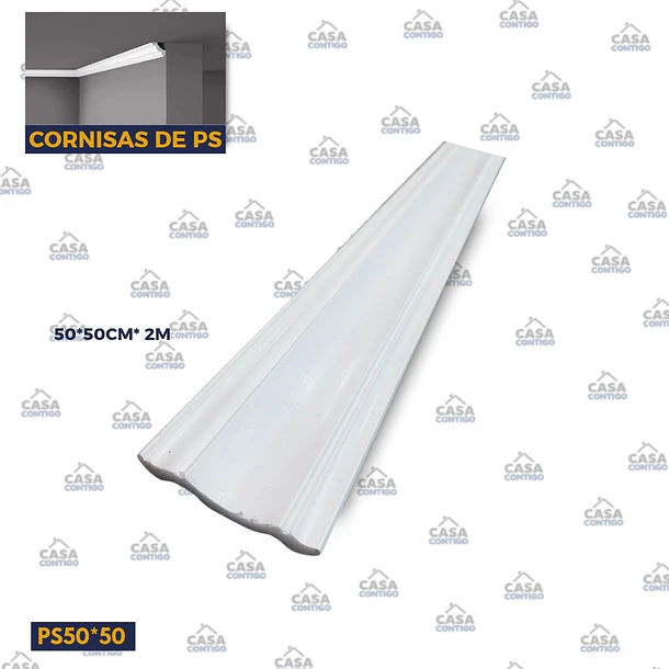 CORNISA PS 50*50*2METROS