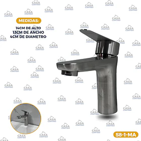 LLAVE MONOMANDO MATTE