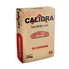 CAL HIDRATADA CALIDRA 25 KG